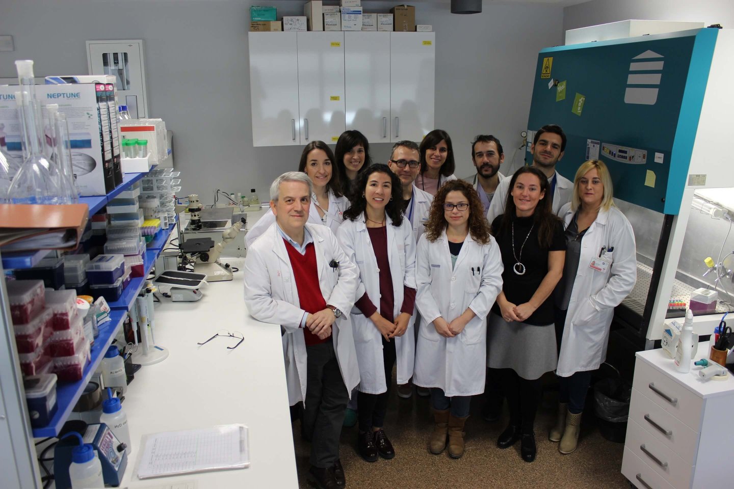 Photo of the research group Hepatopathology, Hepatobiliopancreatic Surgery and Transplants
