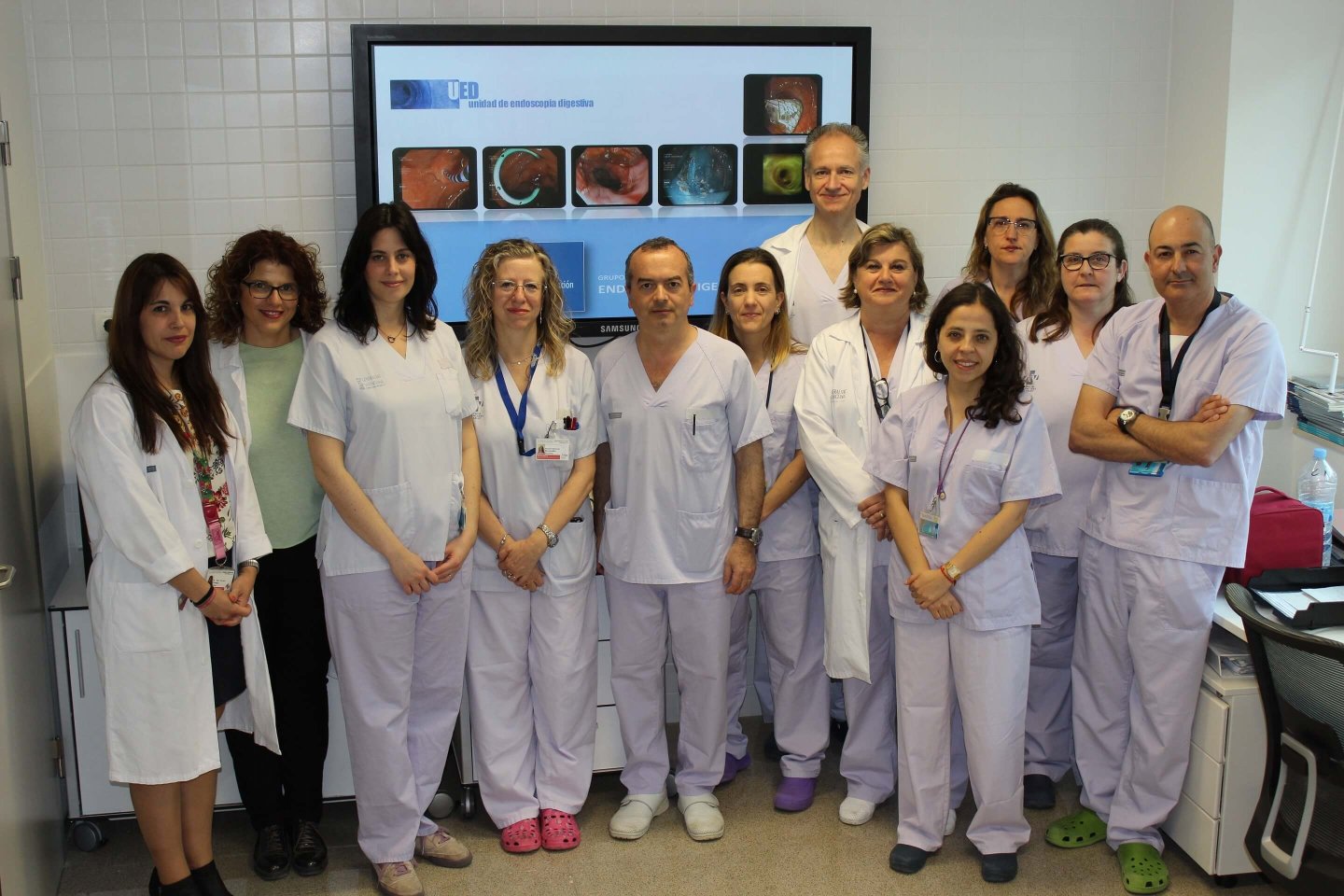 Foto del grupo de investigación Endoscopia Digestiva